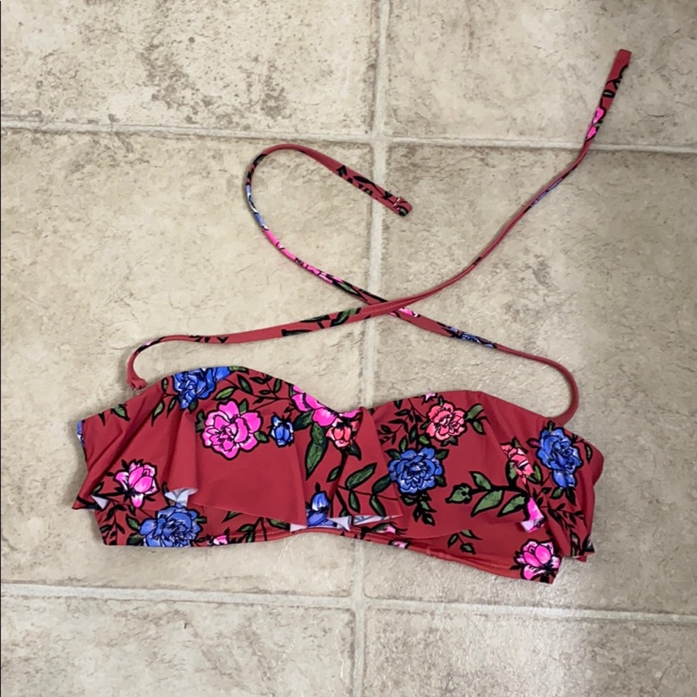 3 for $15! Floral Bikini Top